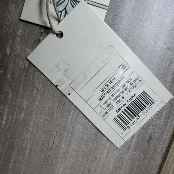 NWT A New Day Black Glitter Textured ID Credit Card Holder - Picture 6 of 6